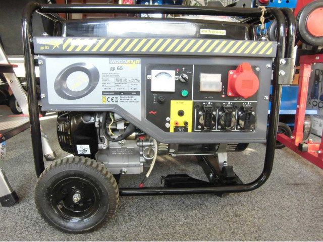 Woodster GP 65 Rámová elektrocentrála NA VYPOŽIČANIE