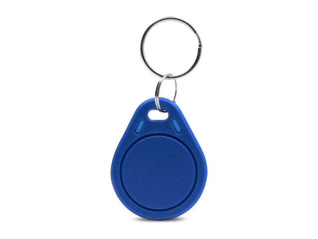 RFID prívesok EM 125kHz, modrý, čip EM4100/TK4100 | SEBURY TAG2