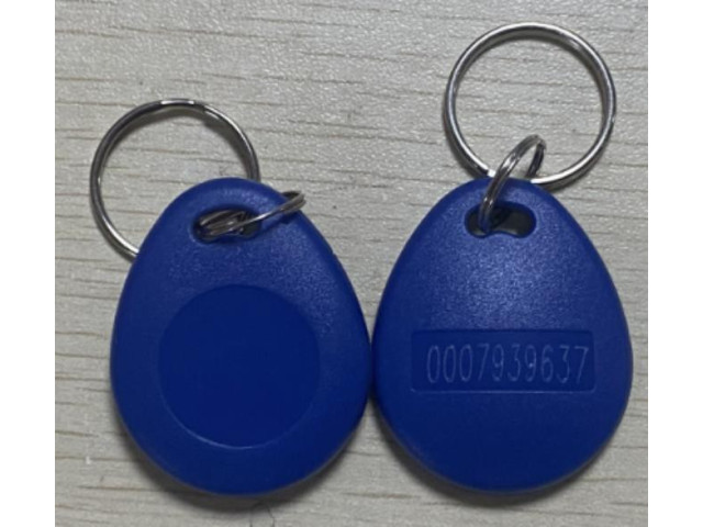 Modrý RFID prívesok MIFARE Classic 1K, 13,56MHz | SEBURY TAG8