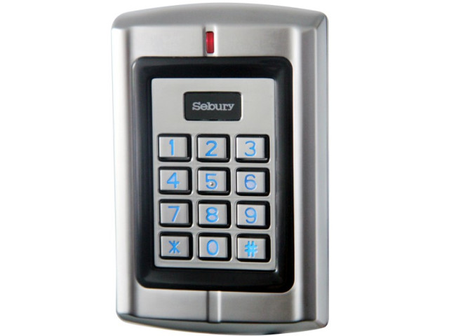 Dvojzónová autonómna RFID klávesnica EM/HID 125kHz IP68 | Sebury W4