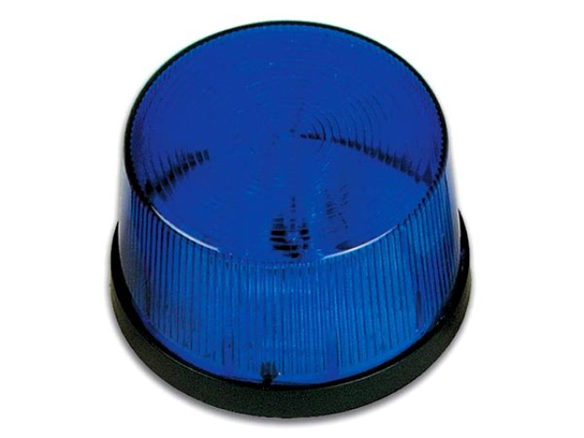 Modrá drôtová strobo LED siréna k GSM alarmu SESAME LM105