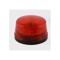 Červený maják, drôtová strobo siréna k GSM alarmu, len svetelný efekt LM105