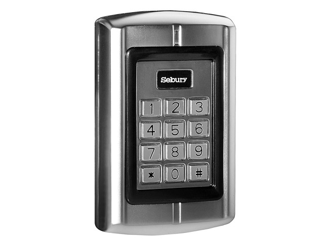 Autonómna kovová RFID klávesnica EM 125kHz pre 1000 používateľov | Sebury BC2000EM