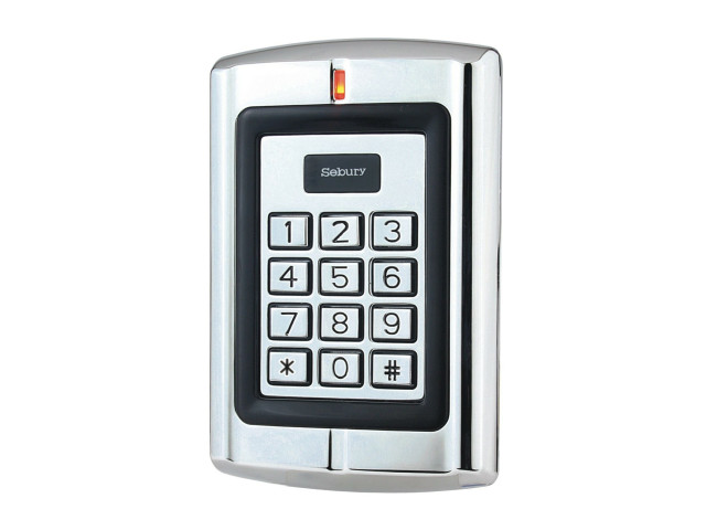 Autonómna kovová RFID klávesnica EM 125kHz pre 1000 používateľov | Sebury BC2000EM
