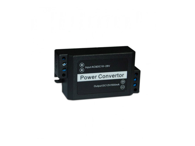 Napájací konvertor Sebury BPS-02, AC/DC 16-28 V na 12 V / 500 mA