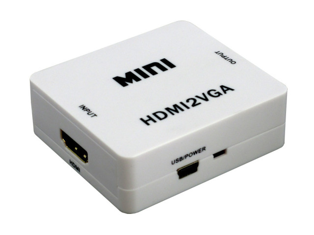 MINI HDMI to VGA prevodník z HDMI na VGA (HDMI2VGA)