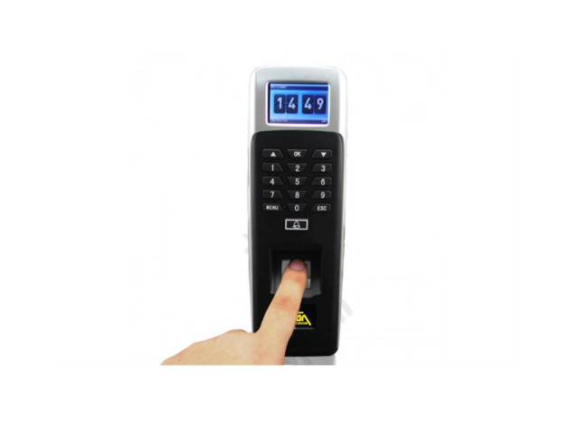 Prístupový RFID systém s klávesnicou, čítačkou odtlačkov prstov a displejom ZONEWAY CF1200, DOPRODEJ