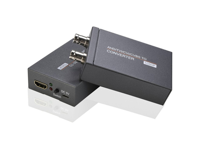 4K prevodník videa TVI/AHD/CVI to HDMI & VGA & CVBS AHD1509 II