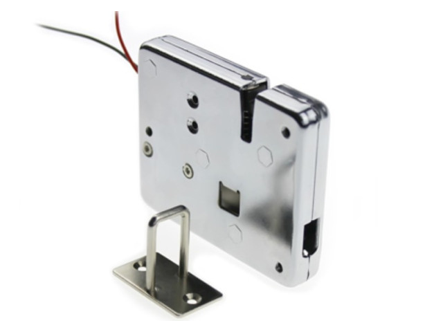 Elektrický strmeňový zámok pre skrinky, 12V | CB-93