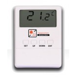 Bezdrôtový termostat / detektor k GSM alarmu Alabastr 433MHz TD-01