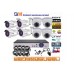 8CH 5MPx STARVIS kamerový set CCTV EONBOOM VR4 + 4W - DVR s LAN a 4 + 4 vonkajšie vari bullet / dome kamery