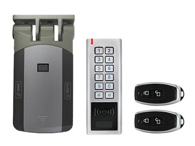 Šikovný set ZONEWAY D3 - čítačka, klávesnica, zámok, diaľkové ovládanie, Wifi