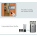 Šikovný set ZONEWAY D3 - čítačka, klávesnica, zámok, diaľkové ovládanie, Wifi