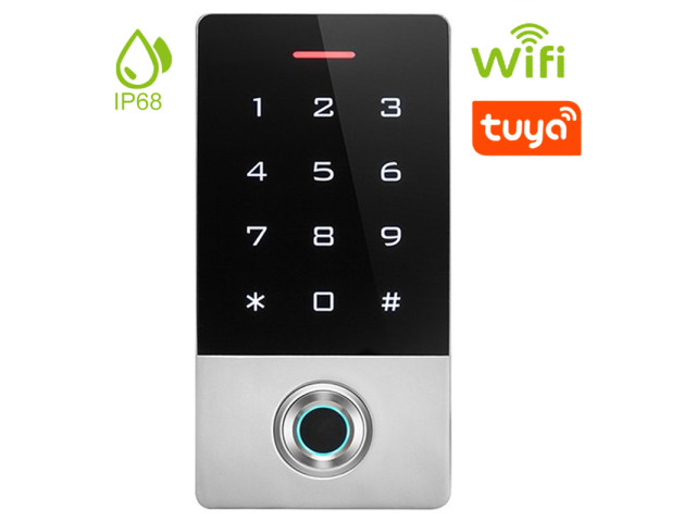 Biometrická WIFI prístupová autonómna čítačka s klávesnicou | ZONEWAY TF1W-TUYA