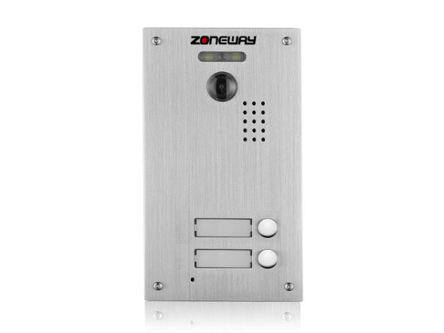 IP video 2D zvonek | ZONEWAY ZW-738-2