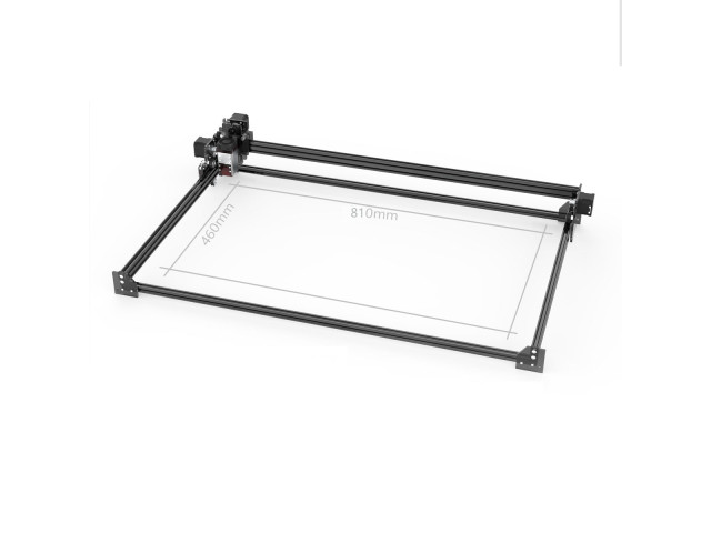 30W laserová gravírovačka 810 × 460 mm | ZONEWAY NEJE80