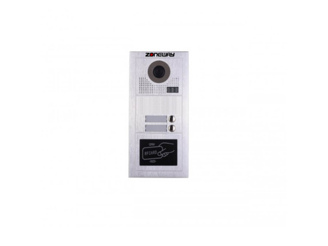 RFID prístupový systém/videozvonček - bytové tablo ZONEWAY ZW-619-2D