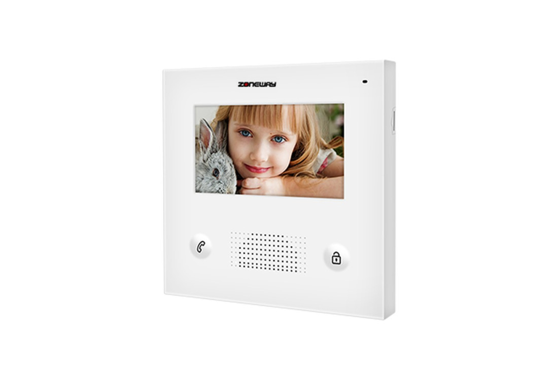 Monitor 4,3" s TFT displejom, videozvonček | ZONEWAY ZW-432K