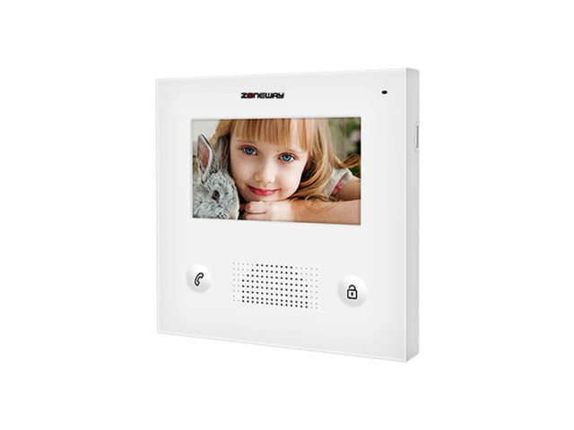 Monitor 4,3" s TFT displejom, videozvonček | ZONEWAY ZW-432K