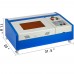 ZONEWAY VEVOR 3020 - CO2 40W laserový gravírovací stroj 40W, 30x20cm