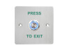 Nerezové odchodové tlačidlo s LED, NO/NC/COM, IP67 | SEBURY EB-SW86L