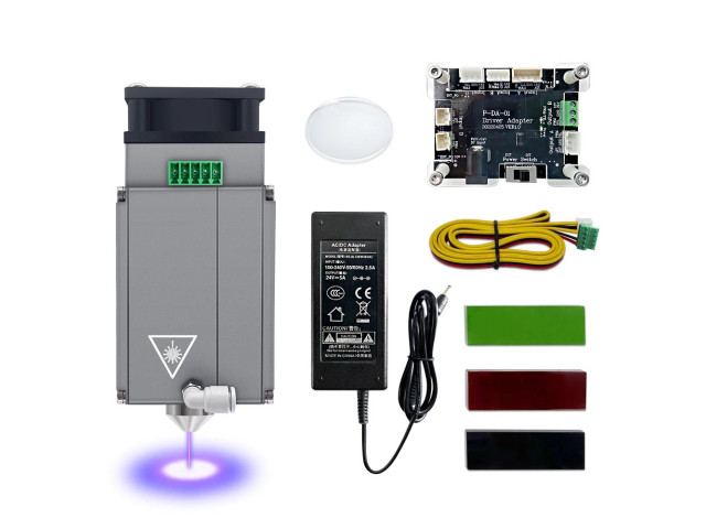 160W laserový modul s Air Assist, optický výkon 20 W | ZONEWAY