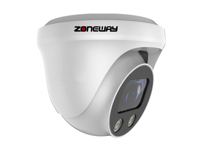 5MPx IP POE dome kamera STARVIS, AI/IVA, WDR, 5x ZOOM | ZONEWAY NC961