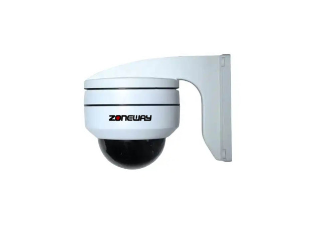 5MPx POE IP AI mini PTZ H265 venkovni mini s 4x zoom, IR35m | ZONEWAY PTZ4XC50+
