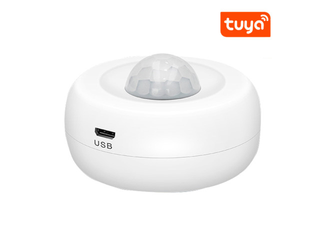 Tuya WiFi PIR bezdrôtové pohybové čidlo 360° | ZONEWAY