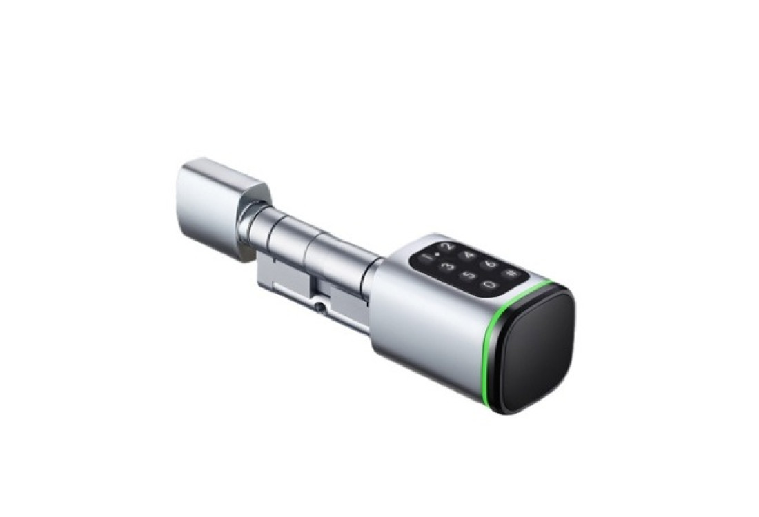 Inteligentná dverová vložka s RFID, PIN a TUYA | ZONEWAY S1K strieborná