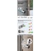 Inteligentný dverový vložka/zámok s RFID, PIN a TUYA | Zoneway S1K strieborný