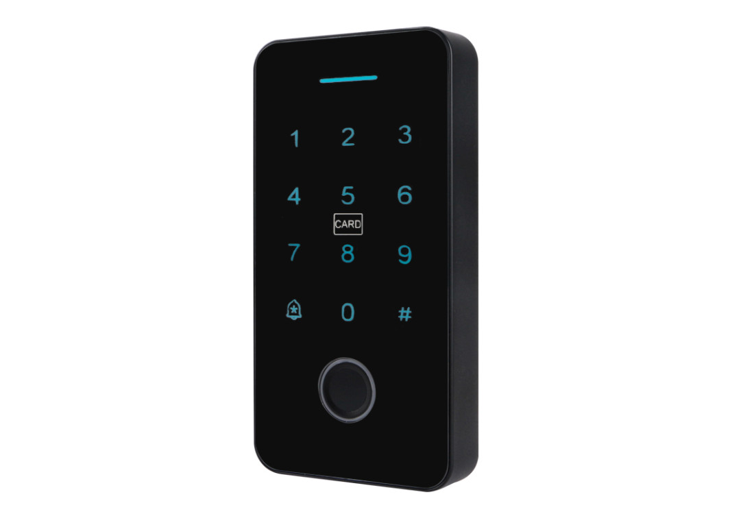 Inteligentná WIFI klávesnica TUYA s biometriou a čítačkou RFID | ZONEWAY F100