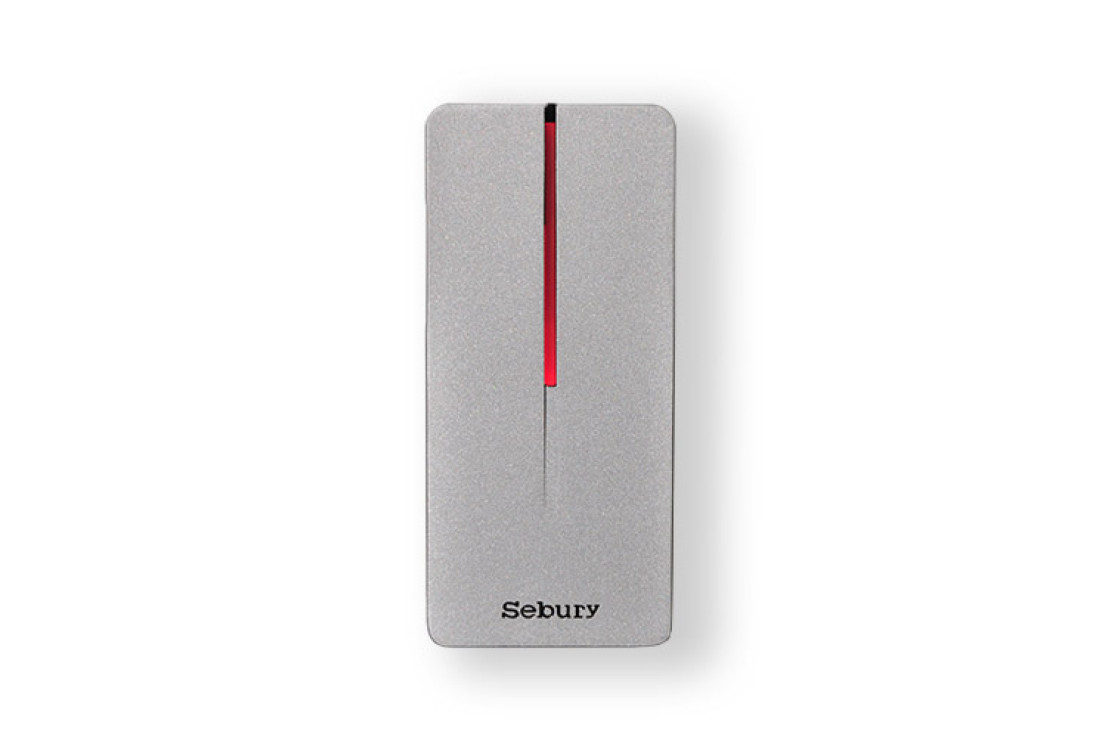Kovová duálna RFID čítačka EM/HID/MIFARE, Wiegand, IP68 | Sebury mReader