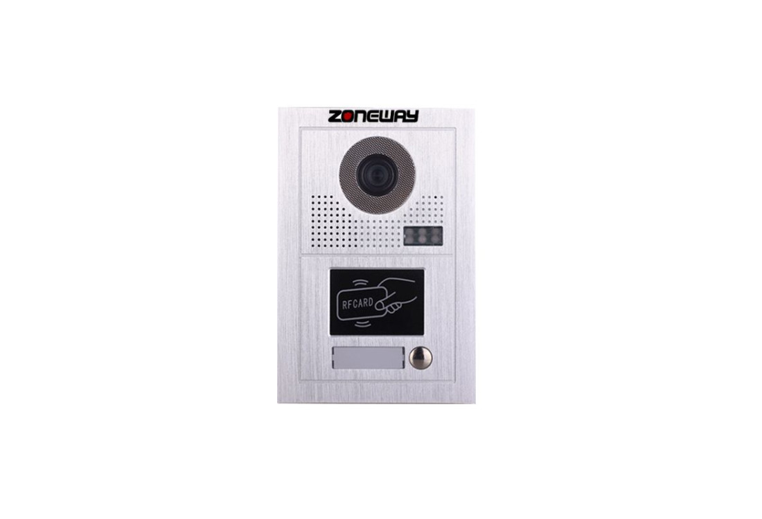 RFID prístupový systém/video zvonček - bytové tablo | ZONEWAY ZW-619-1D