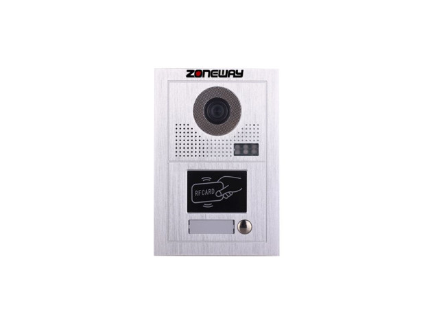 RFID prístupový systém/video zvonček - bytové tablo | ZONEWAY ZW-619-1D