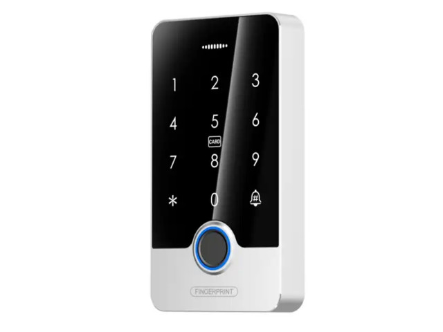 Kovová WIFI RFID TUYA čítačka odtlačkov prstov s klávesnicou – 13,56MHz | ZONEWAY S30A