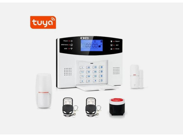 Inteligentný alarmový systém Tuya Smart GSM/WiFi/4G | ZONEWAY-TW12