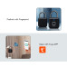 Inteligentný visiaci zámok na odtlačok, TUYA Bluetooth, IP67 | ZONEWAY D11-BT