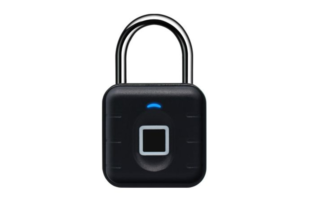 Inteligentný visiaci zámok na odtlačok, TUYA Bluetooth, IP67 | ZONEWAY D11-BT