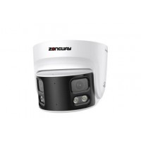 16MPx Dual‑Lens Panoramatická IP kamera | Zoneway KS16DP