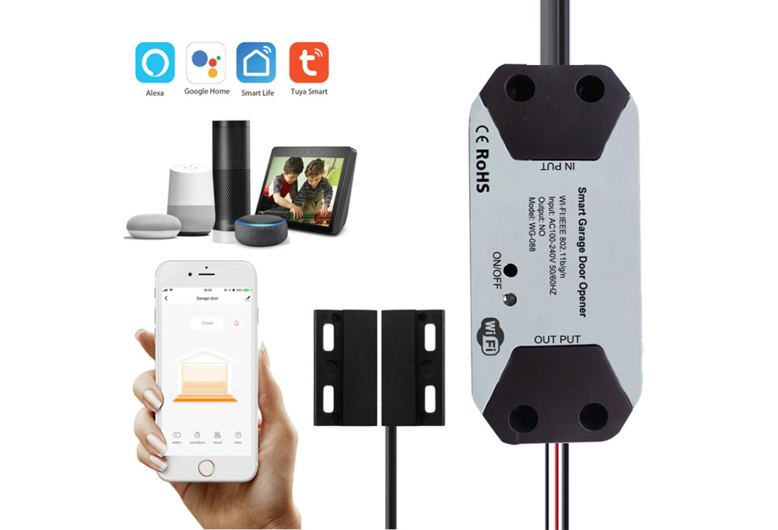 Inteligentné Wi-Fi ovládanie garážovej brány | ZONEWAY WG‑088