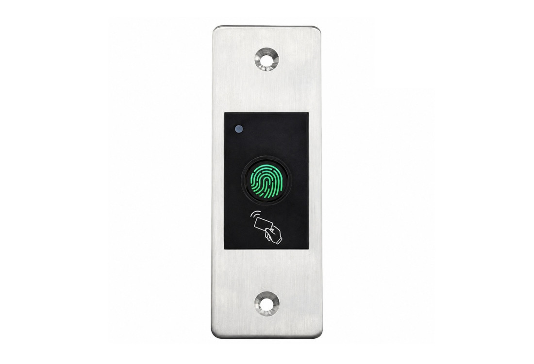 Zápustná IP66 čítačka odtlačku prsta a RFID | ZONEWAY EF1