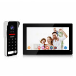 WiFi TUYA videozvonček s RFID čítačkou a kódovou klávesnicou + 7" dotykový monitor | ZONEWAY ZW-508 + ZW808-7