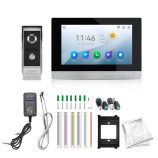 Tuya Smart AHD WiFi video interkom so 7" dotykovým monitorom | ZONEWAY ZW-7024-M6