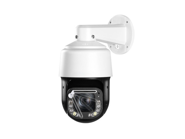 Vonkajšia otočná PTZ IP kamera, 8 Mpx (4K), 33× zoom, stierač, IR a biele svetlo, audio | HICO 33D-M8S
