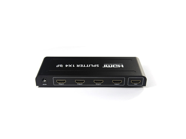 HDMI 1x4 splitter/rozbočovač, podpora 3D, SP02