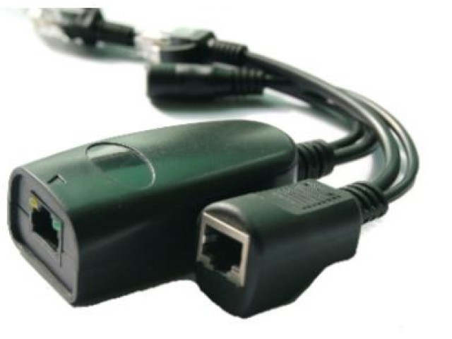 PoE kit, NON štandard, injektor + splitter pre IP kamery, DIP102