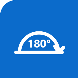 Otáčanie 0–180°